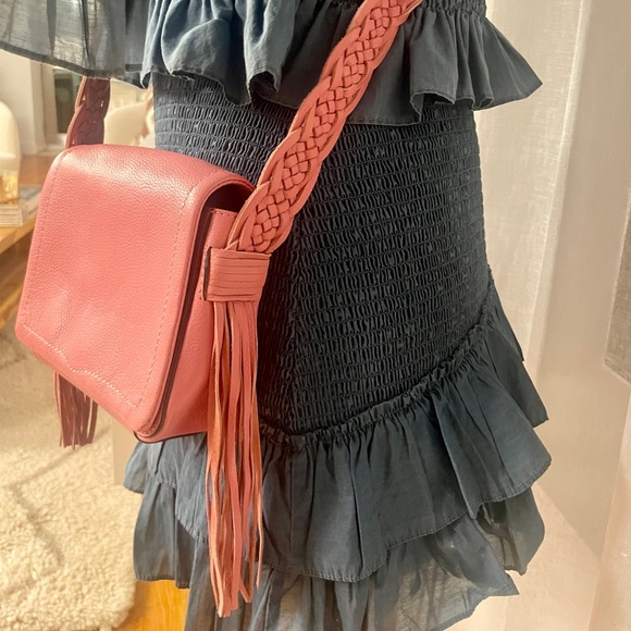 Rebecca Minkoff Pink Fringe Crossbody - Picture 8 of 9